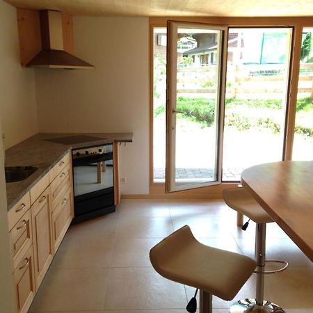 2-Zimmer Ferienwohnung,Parterre,Sitzplatz,Garage Adelboden Exterior photo