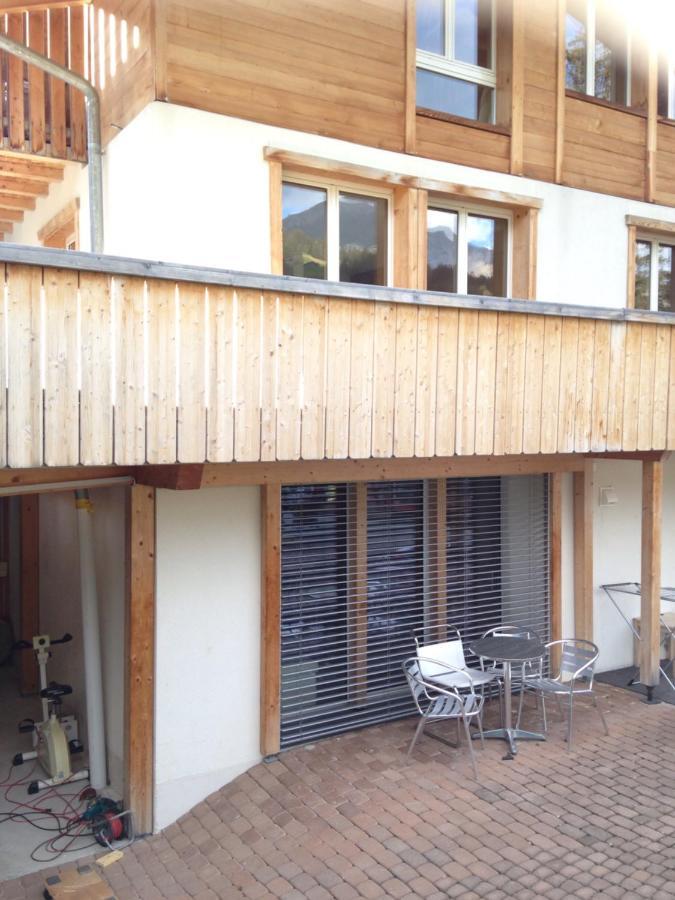 2-Zimmer Ferienwohnung,Parterre,Sitzplatz,Garage Adelboden Exterior photo